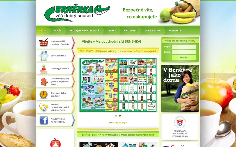Brněnka – web vytvořený AKONem